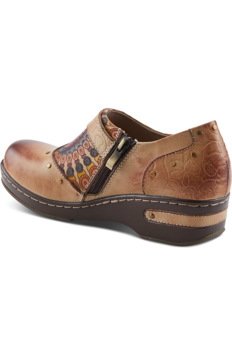 L'Artiste by Spring Step Shaded Clog, Alternate, color, Beige Multi