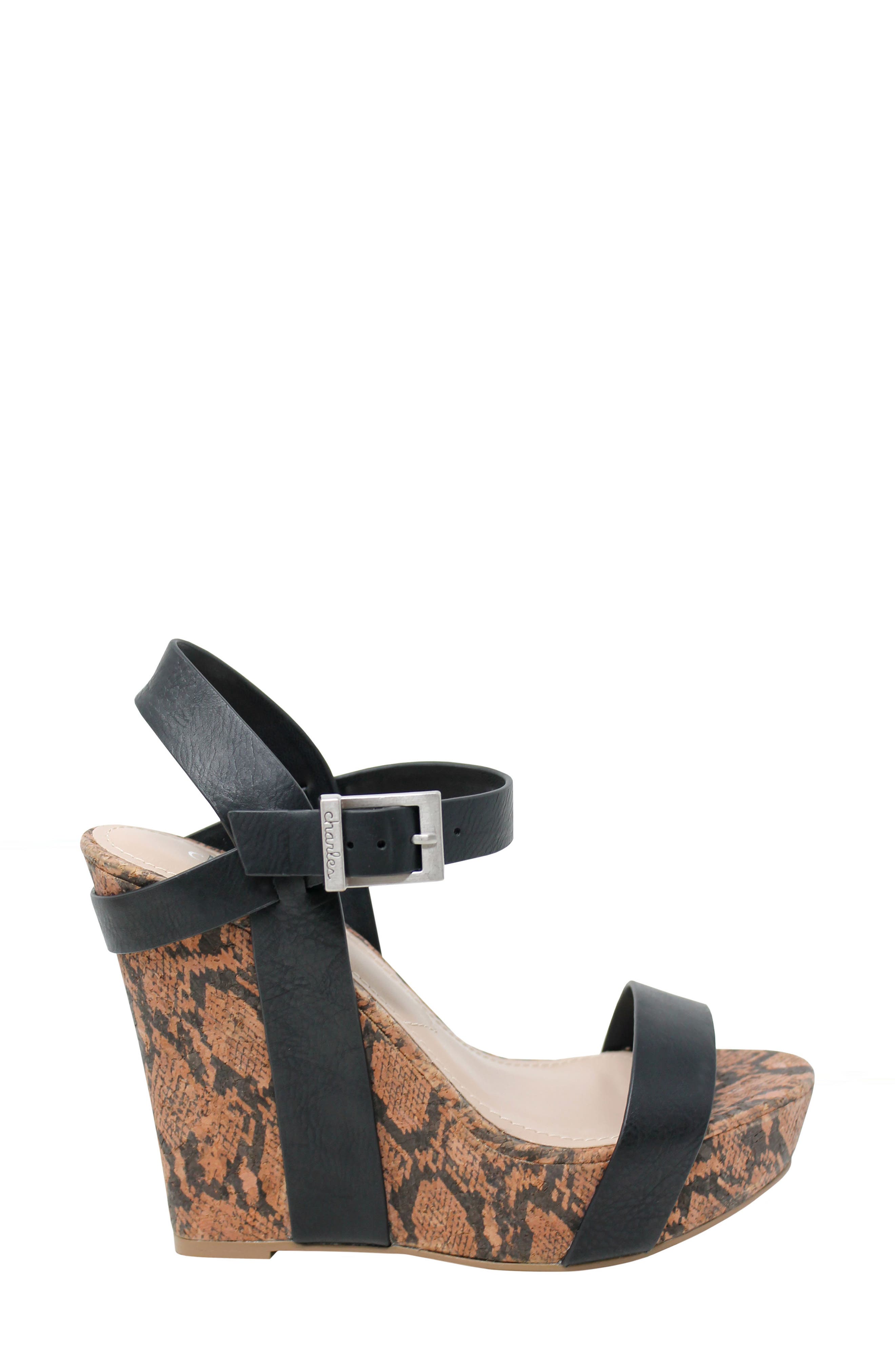 Charles by Charles David Army Wedge Sandal, Alternate, color, 