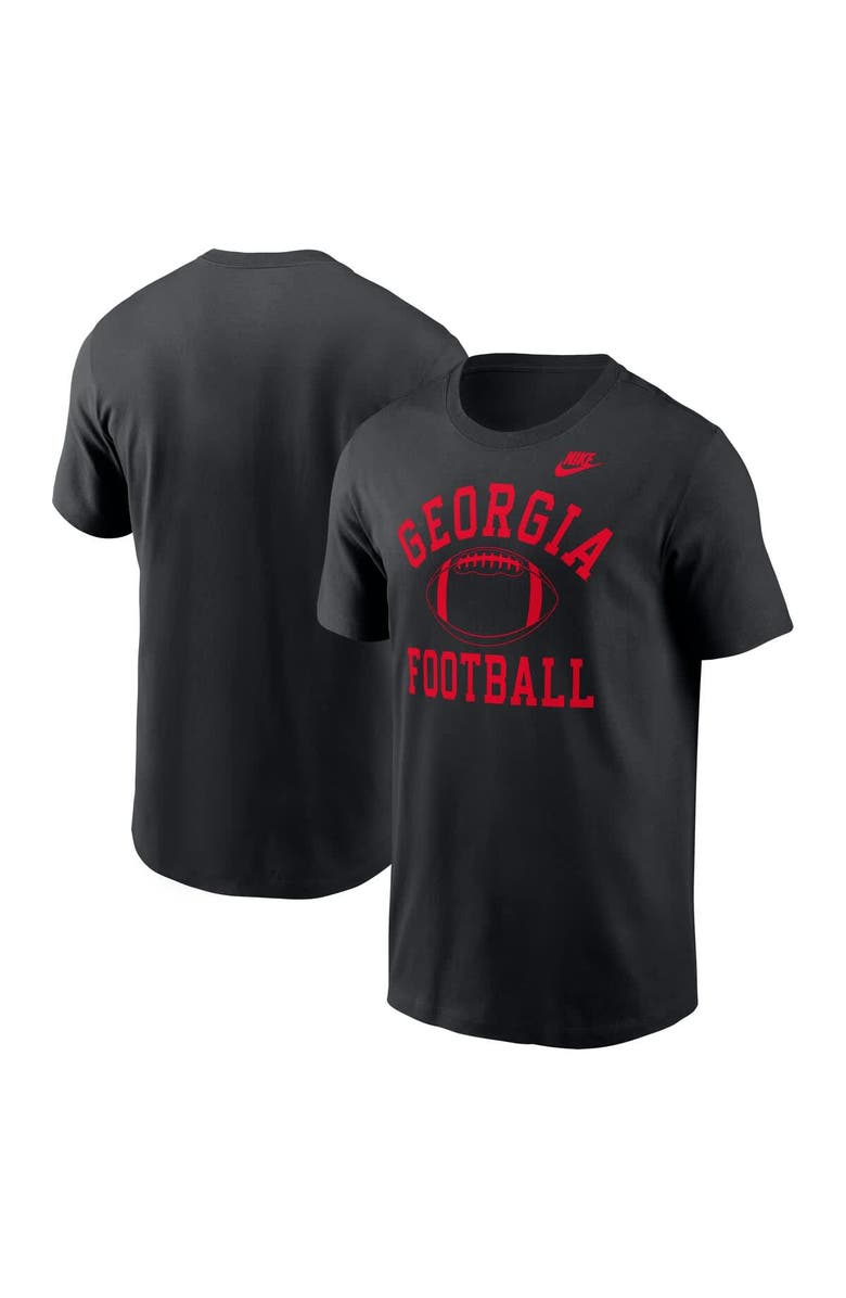 Nike Men's Nike Black Georgia Bulldogs Legacy Football Icon T-Shirt, Main, color, Black