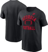 Nike Men's Nike Black Georgia Bulldogs Legacy Football Icon T-Shirt