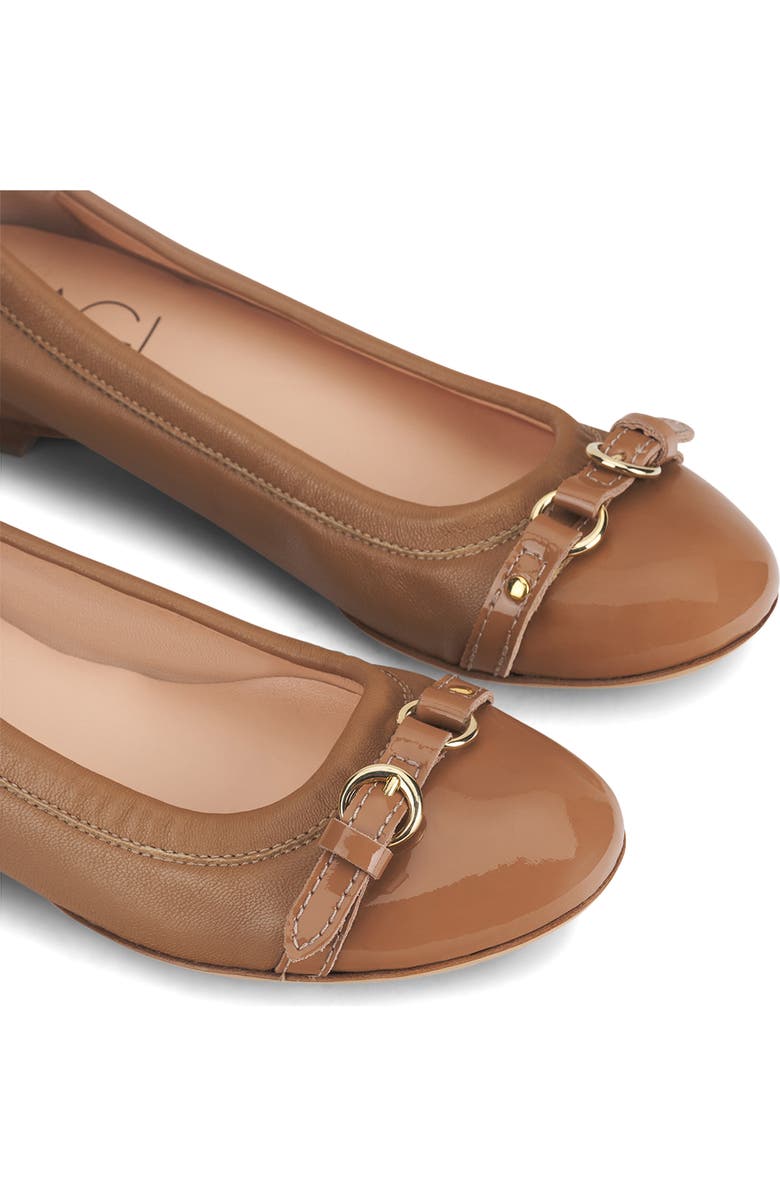 AGL Monika Cap Toe Ballet Flat, Alternate, color,