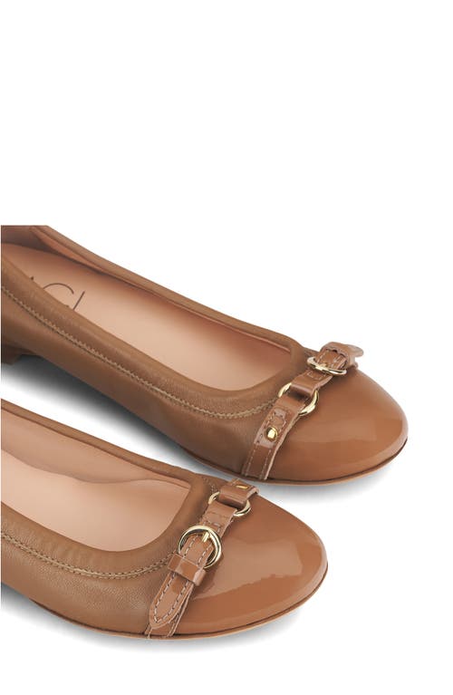 Agl Attilio Giusti Leombruni Agl Monika Cap Toe Ballet Flat In Cara-coco-cara