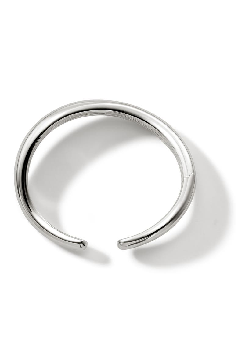 Surf Kick Cuff Bracelet, Alternate, color, SILVER
