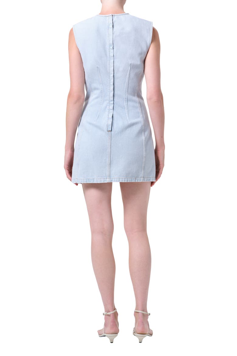 Barton Denim Sheath Minidress, Alternate, color, SELECT (LIGHT FADED IND)