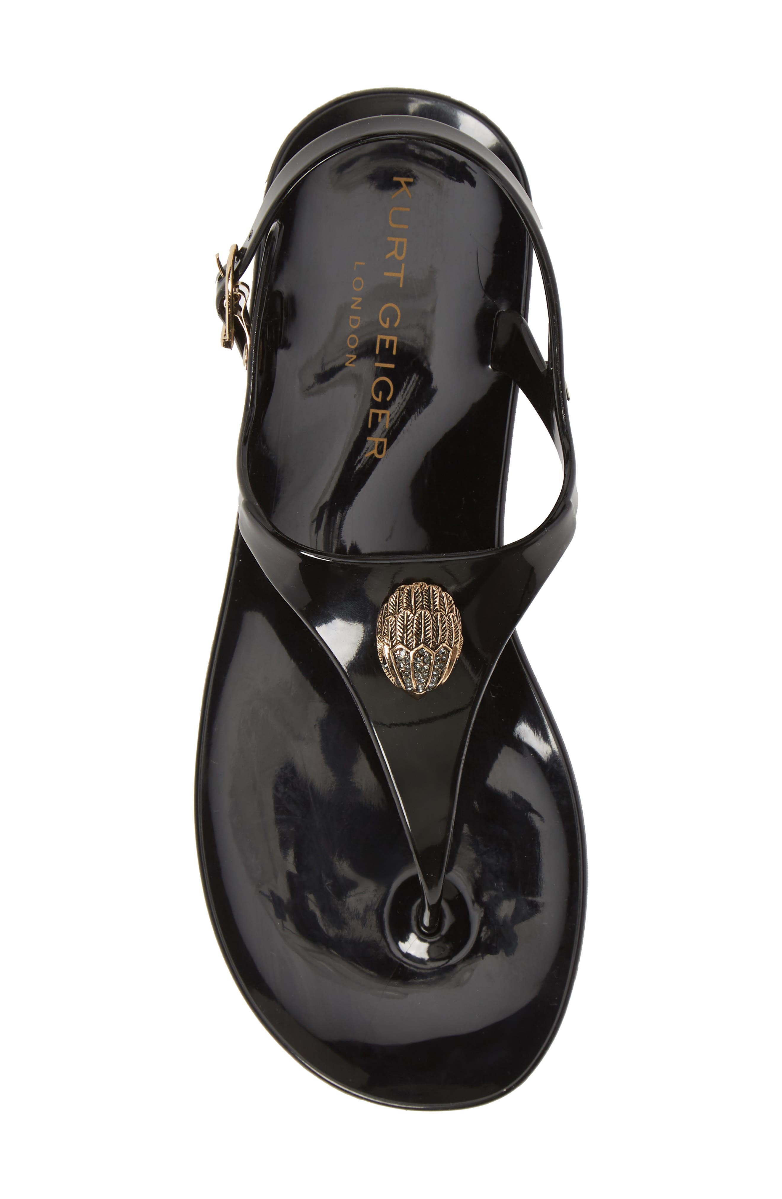 Kurt Geiger London Maddison Embellished V-Strap Sandal, Alternate, color, 