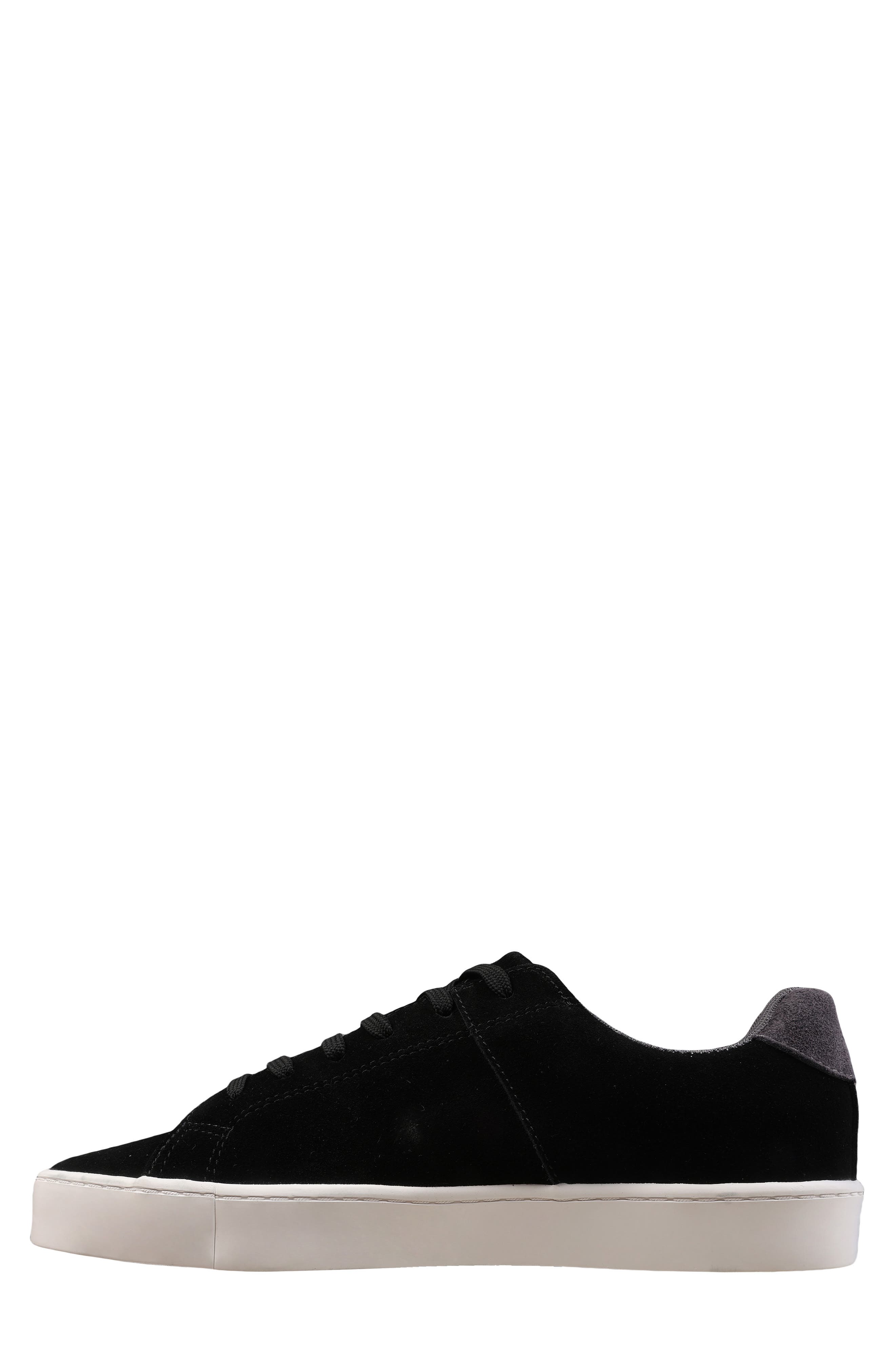 Mykos Vance Low Top Sneaker, Alternate, color, Black Suede