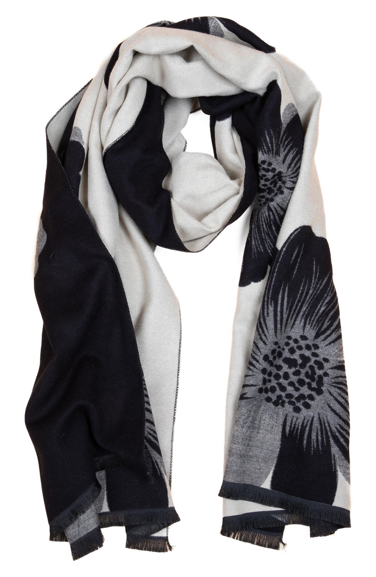 SAACHI Floral Reversible Scarf