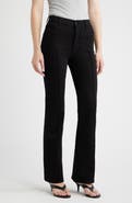 DL1961 Bridget Instasculpt™ Pintuck Patch Pocket High Waist Bootcut Jeans