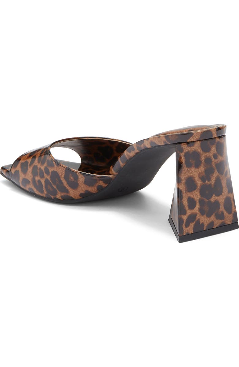 Abound Murphy Triangle Heel Mule Sandal, Alternate, color, Brown Dark Leopard