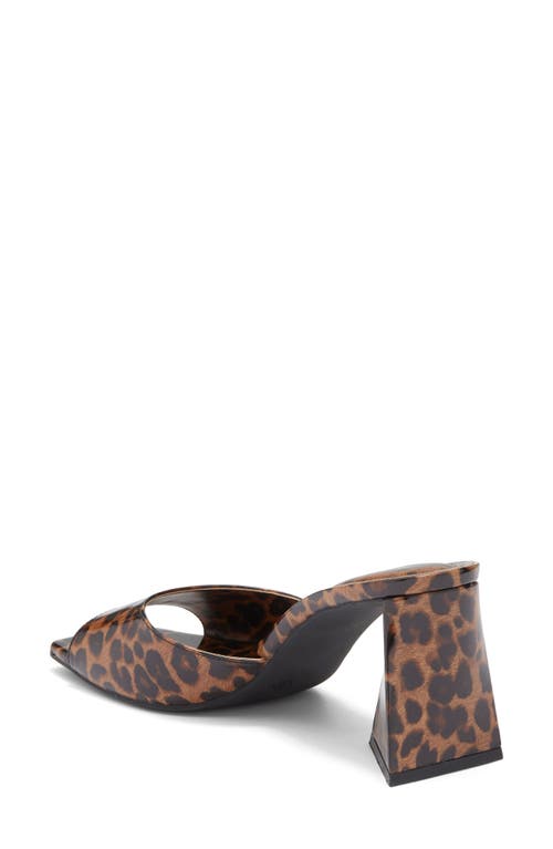 Abound Murphy Triangle Heel Mule Sandal In Animal Print