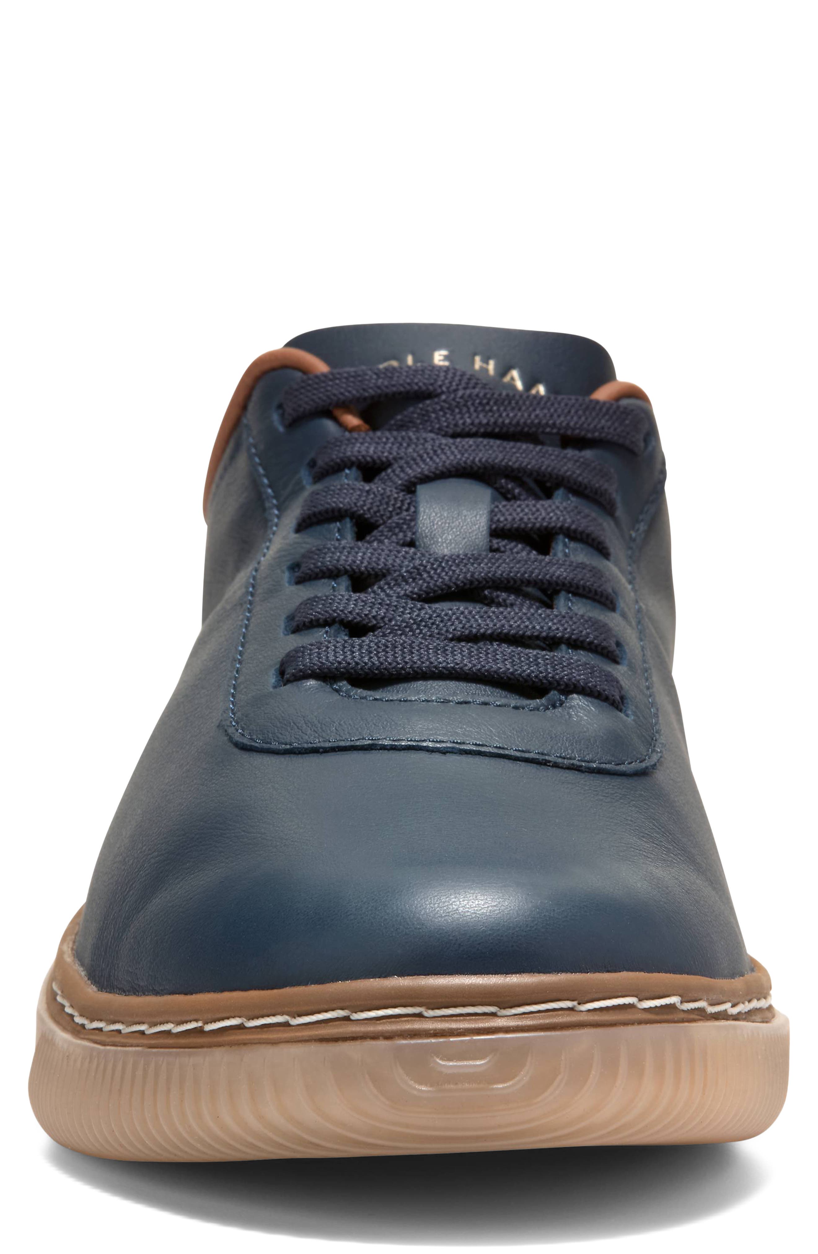 GrandPro Packwell Sneaker, Alternate, color, NAVY BLAZER / SPICED BROWN