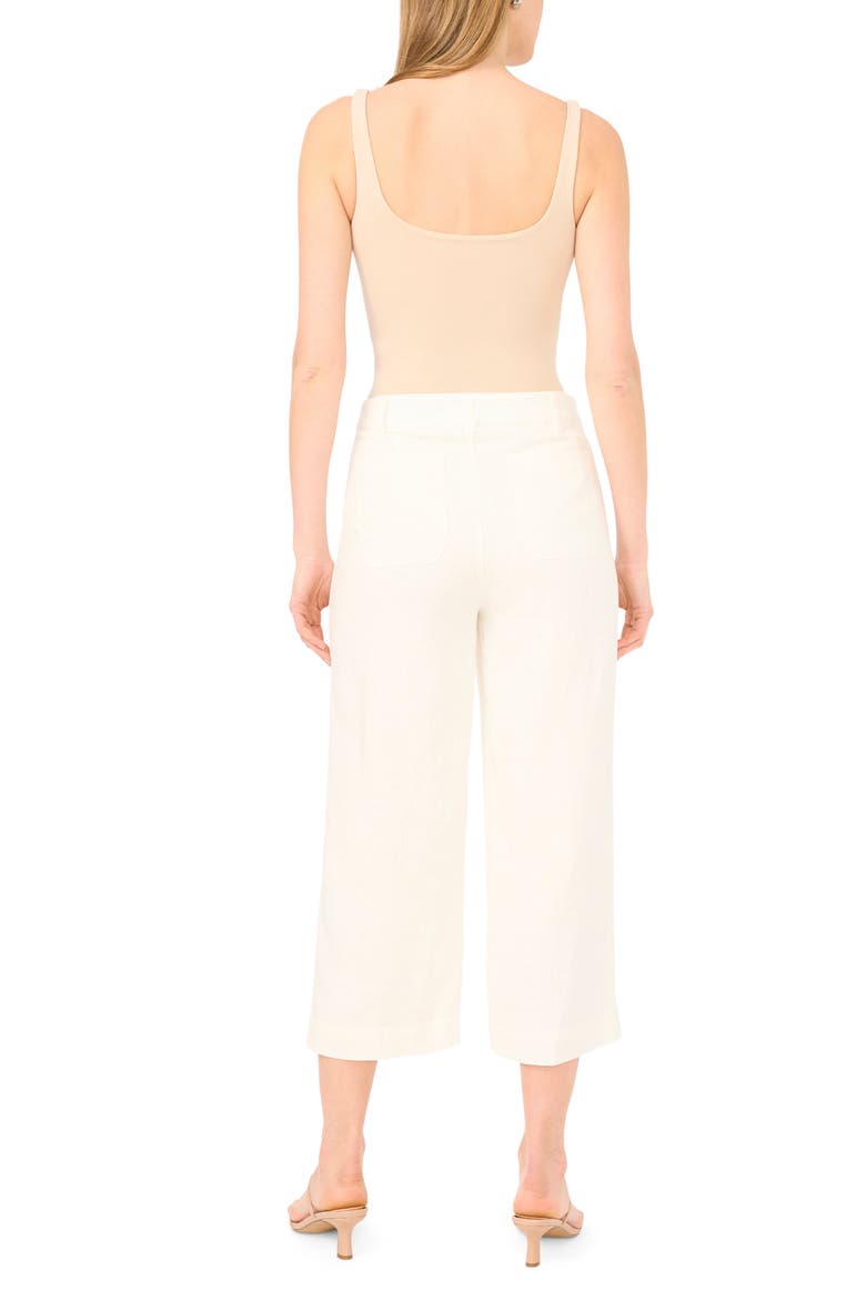 Double Pocket Wide Leg Pants, Alternate, color, NEW IVORY