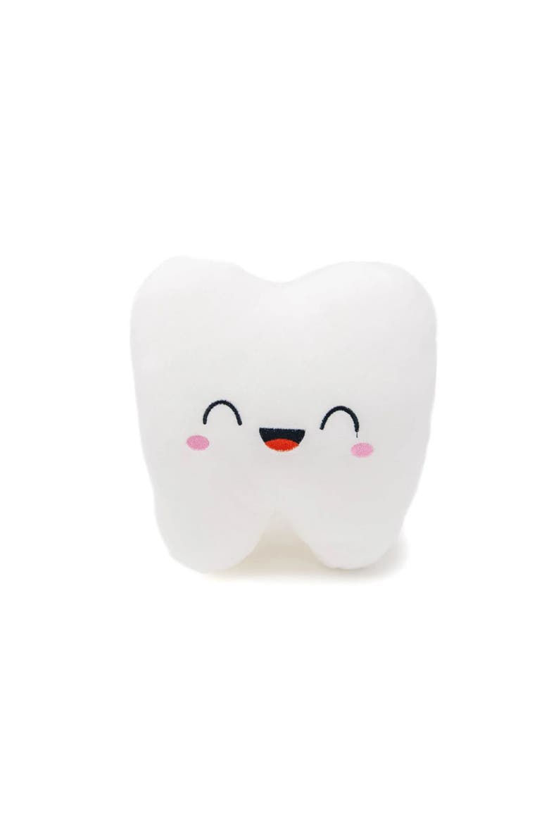 Tooth Plushie Organ, Main, color, White