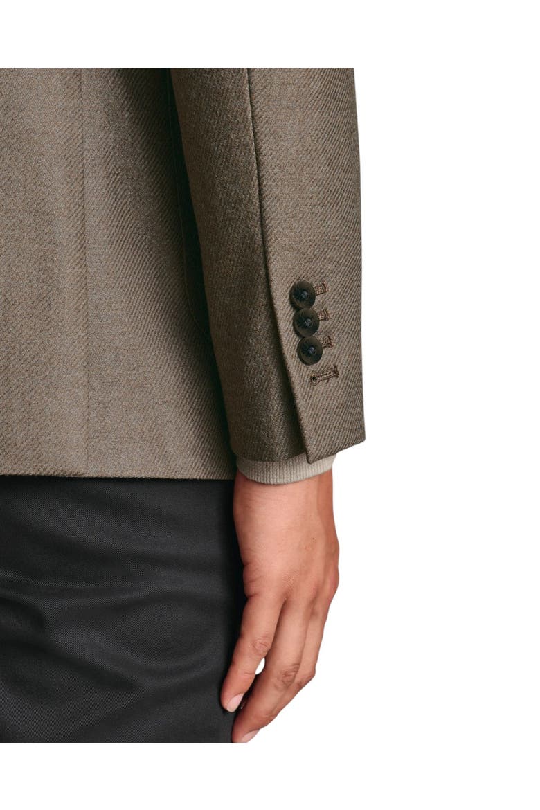 Wool Silk Jacket, Alternate, color, Mocha
