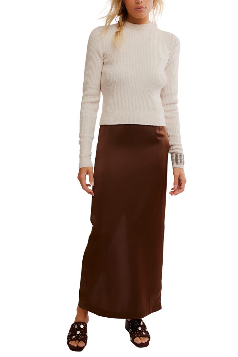 Ever After Rib Sweater, Alternate, color, ALMOND MILK HEATHER