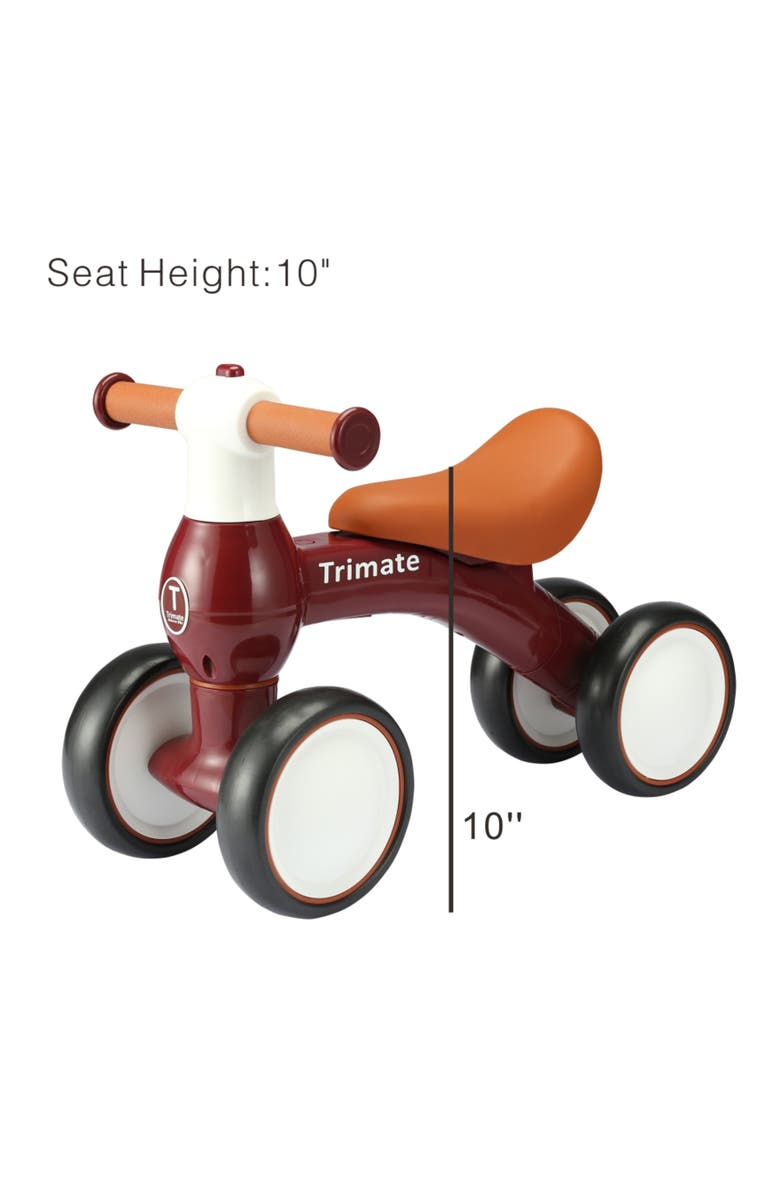 Trimate Baby Walker Balance Bike, Rideon Toy, Alternate, color, Multicolored