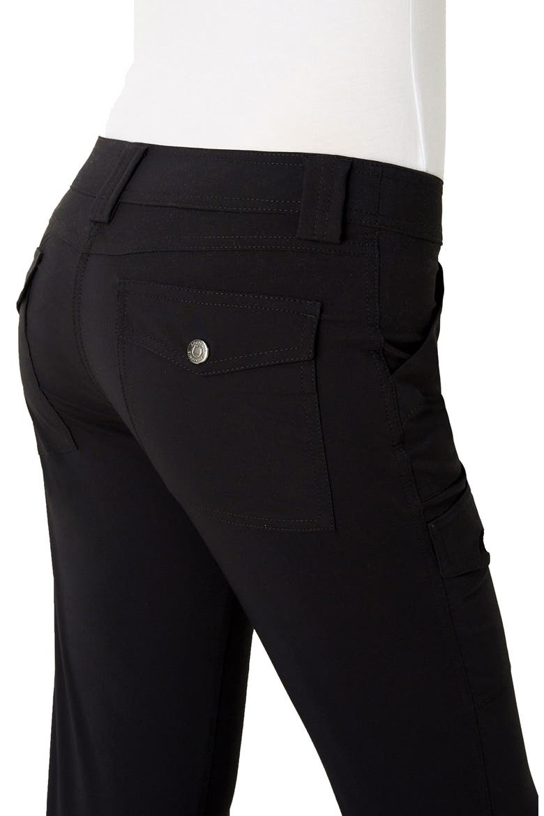 The Kate Skinny Cargo Pant, Alternate, color, BLACK