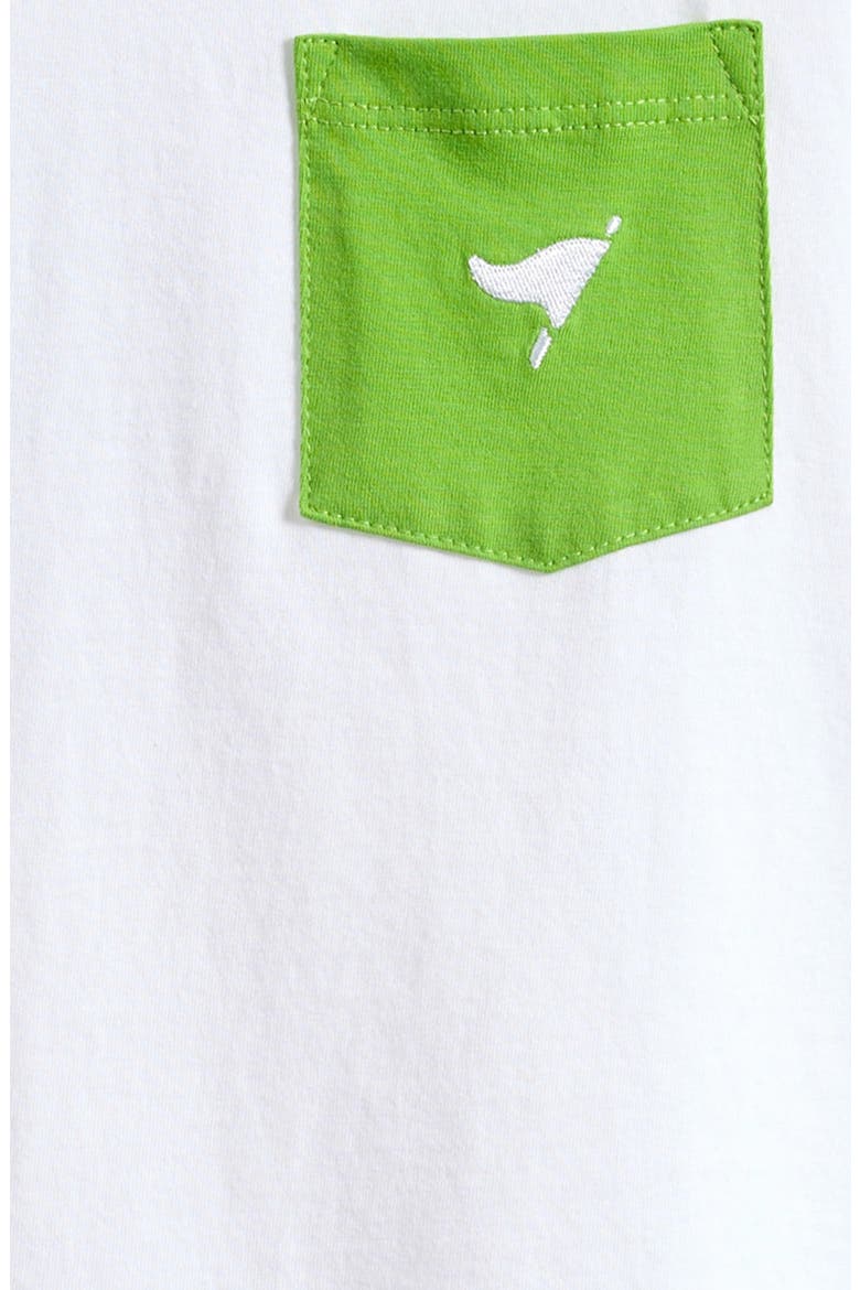 Kids' Alligator Pocket Pima Cotton Graphic T-Shirt, Alternate, color, WHITE