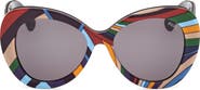 Emilio Pucci 56mm Round Sunglasses