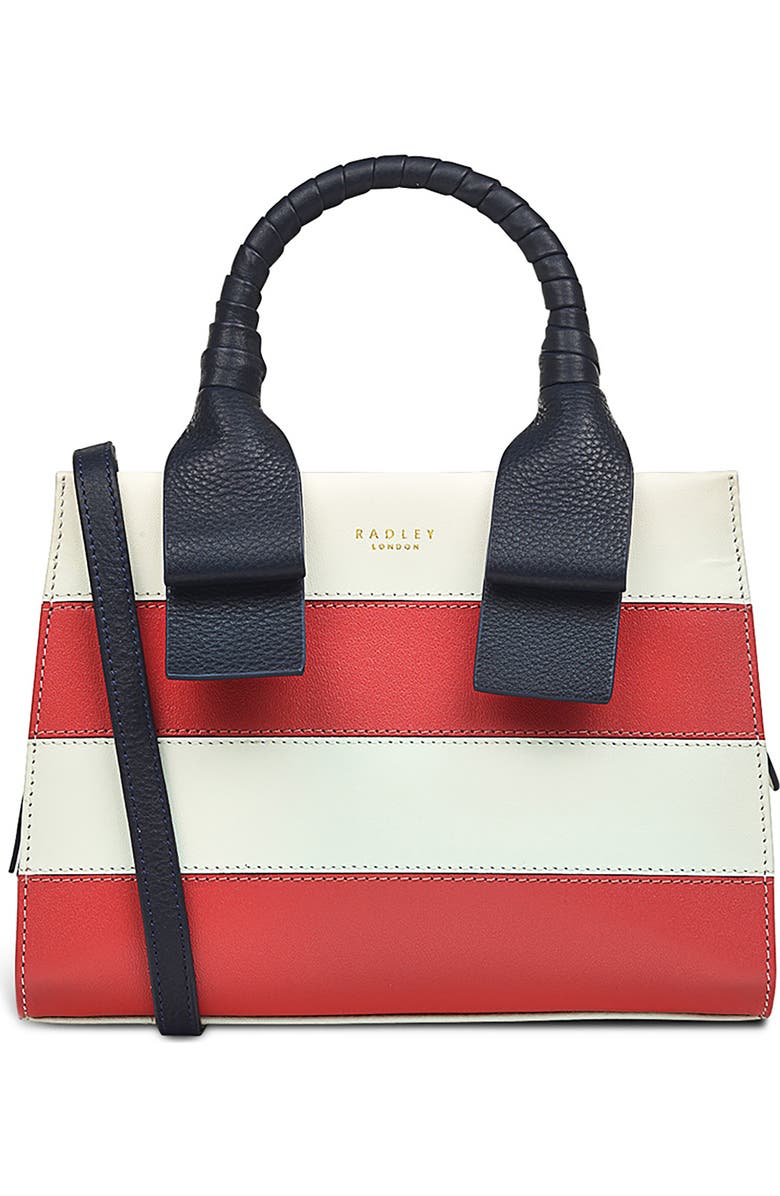 Radley Finch Lane Leather Stripe Tote Bag, Main, color,