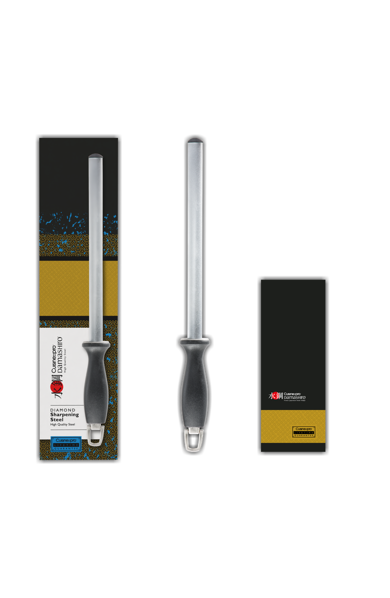 Cuisine::pro<sup>®</sup> Damashiro<sup>®</sup> 8" Sharpening Steel, Alternate, color, Black