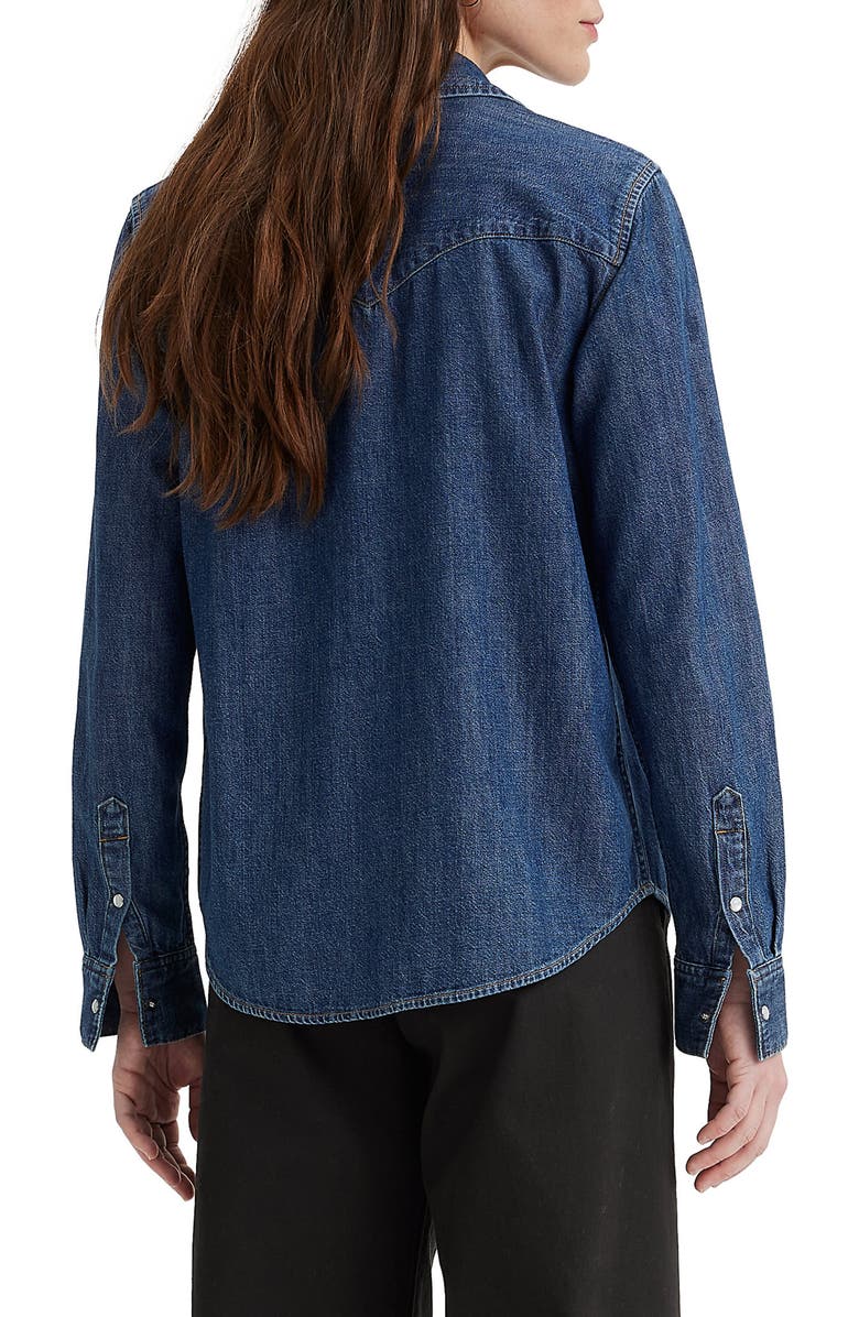 Levi's<sup>®</sup> Iconic Western Snap-Up Shirt, Alternate, color,