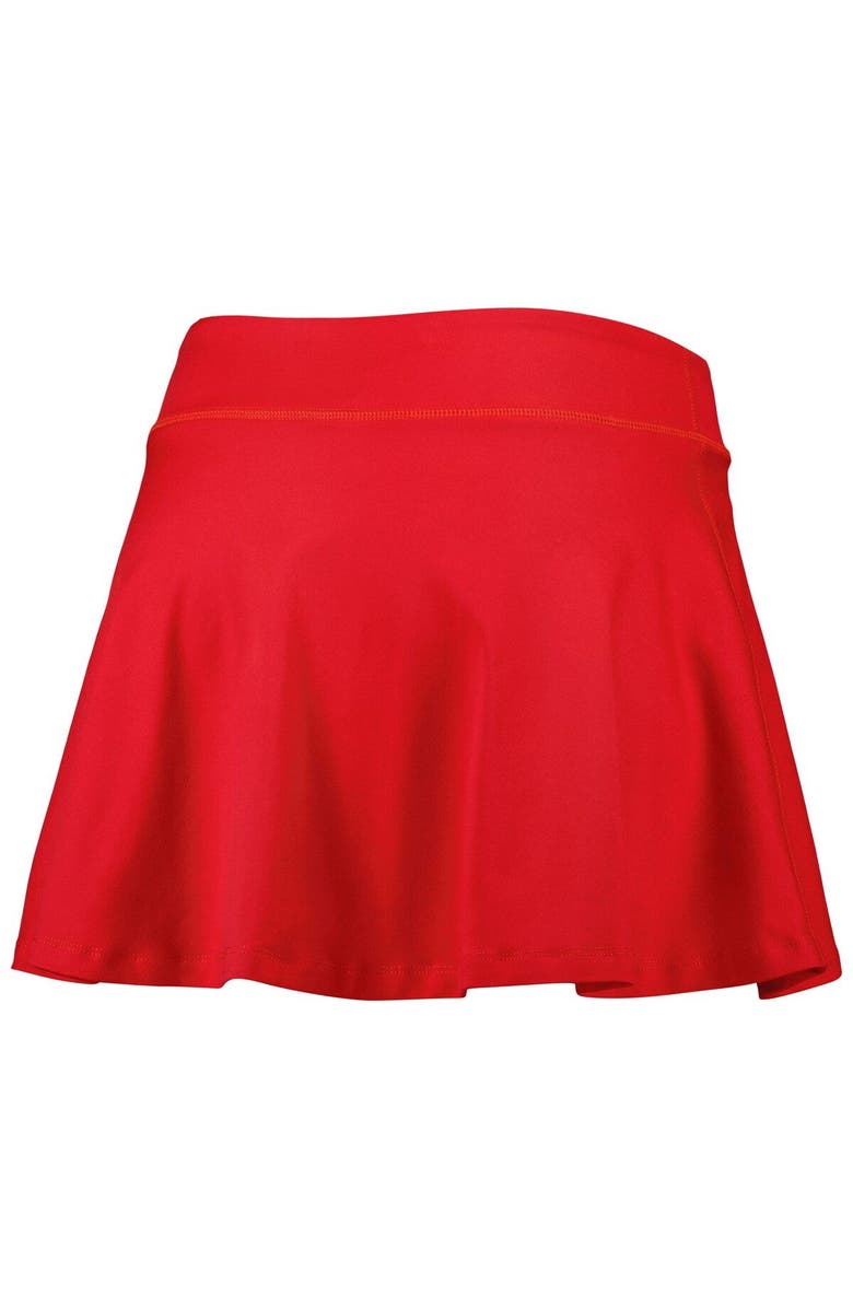 ZOOZATZ Women's ZooZatz Scarlet Ohio State Buckeyes Flowy Skort, Alternate, color, 