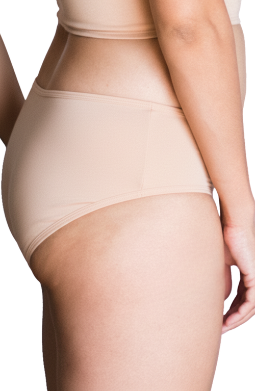 Proclaim Organic Cotton Mid Rise Brief In Animal Print