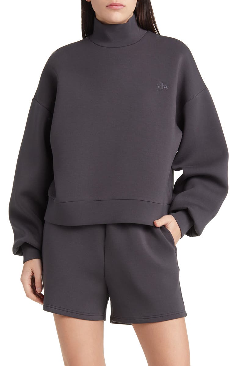 YELLOW THE LABEL Maya Scuba Pullover, Main, color,