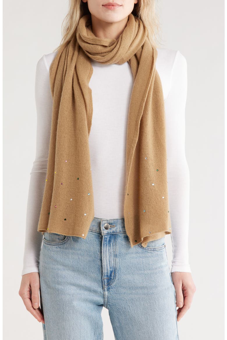 Cashmere Wrap Scarf, Main, color, INCENSE