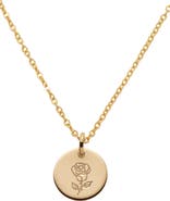 MADE BY MARY June Birth Flower Necklace