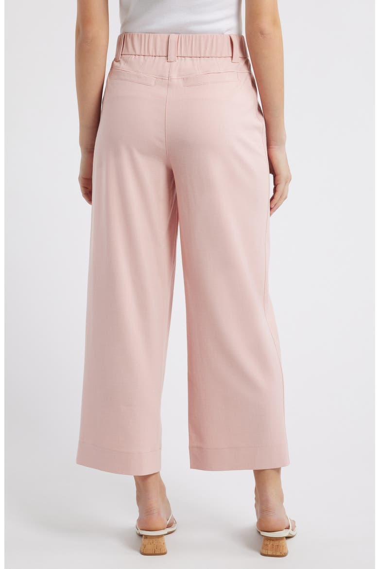 Glider Skyrise Wide Leg Pants, Alternate, color, ROSE BLOOM