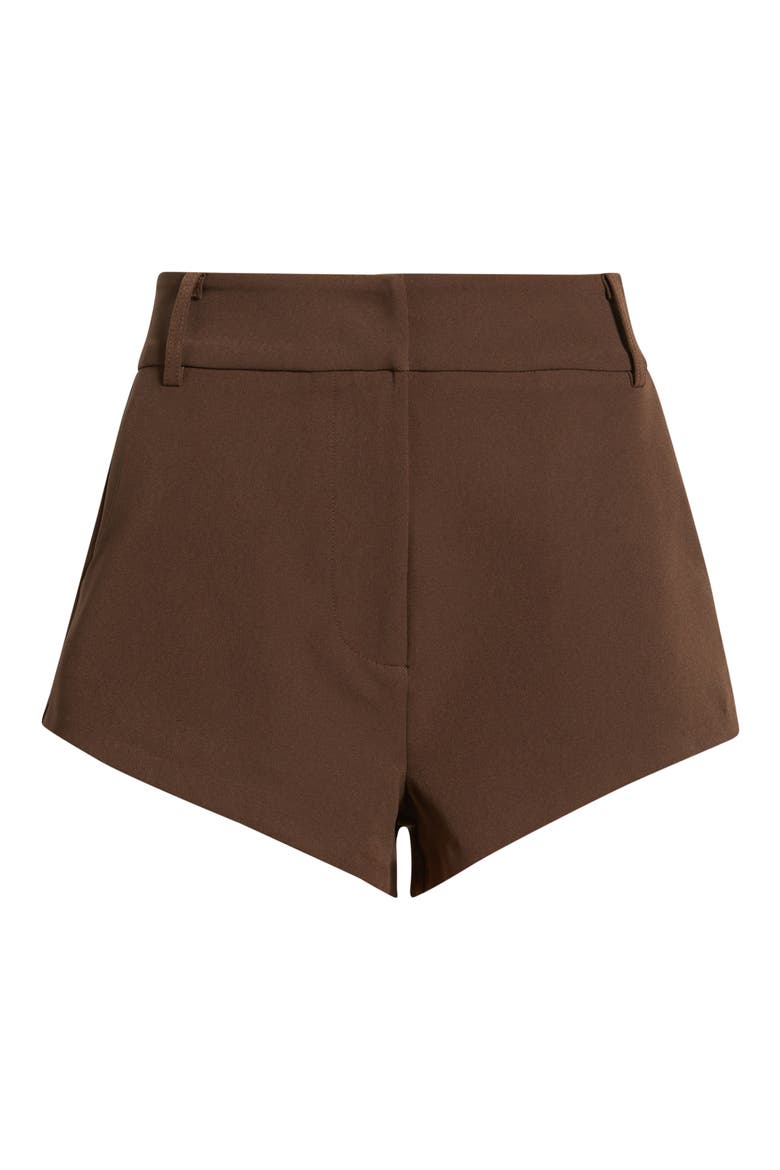 Ellis Mini Shorts, Alternate, color, CHOCOLATE BROWN