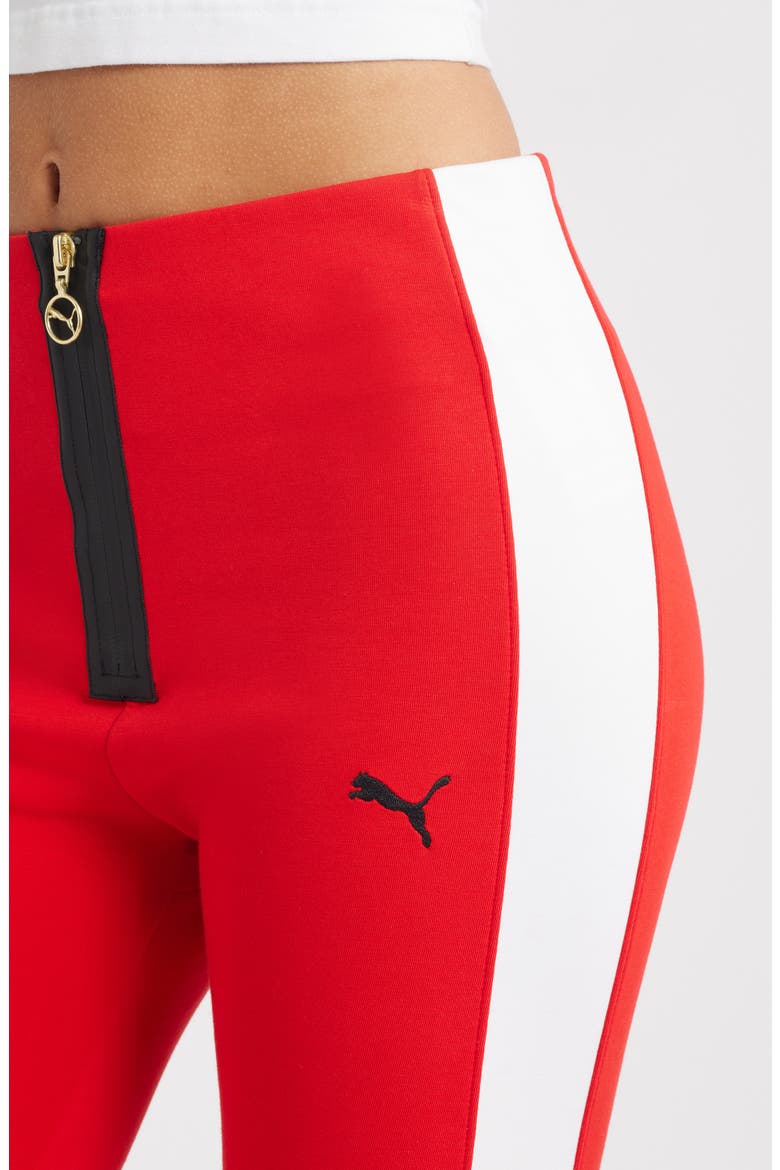 T7 Leggings, Alternate, color, FOR ALL TIME RED-PUMA WHITE