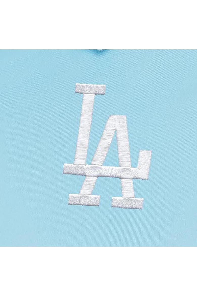 Women's Antigua  Powder Blue Los Angeles Dodgers Recap Sleeveless Polo, Alternate, color, Powder Blue