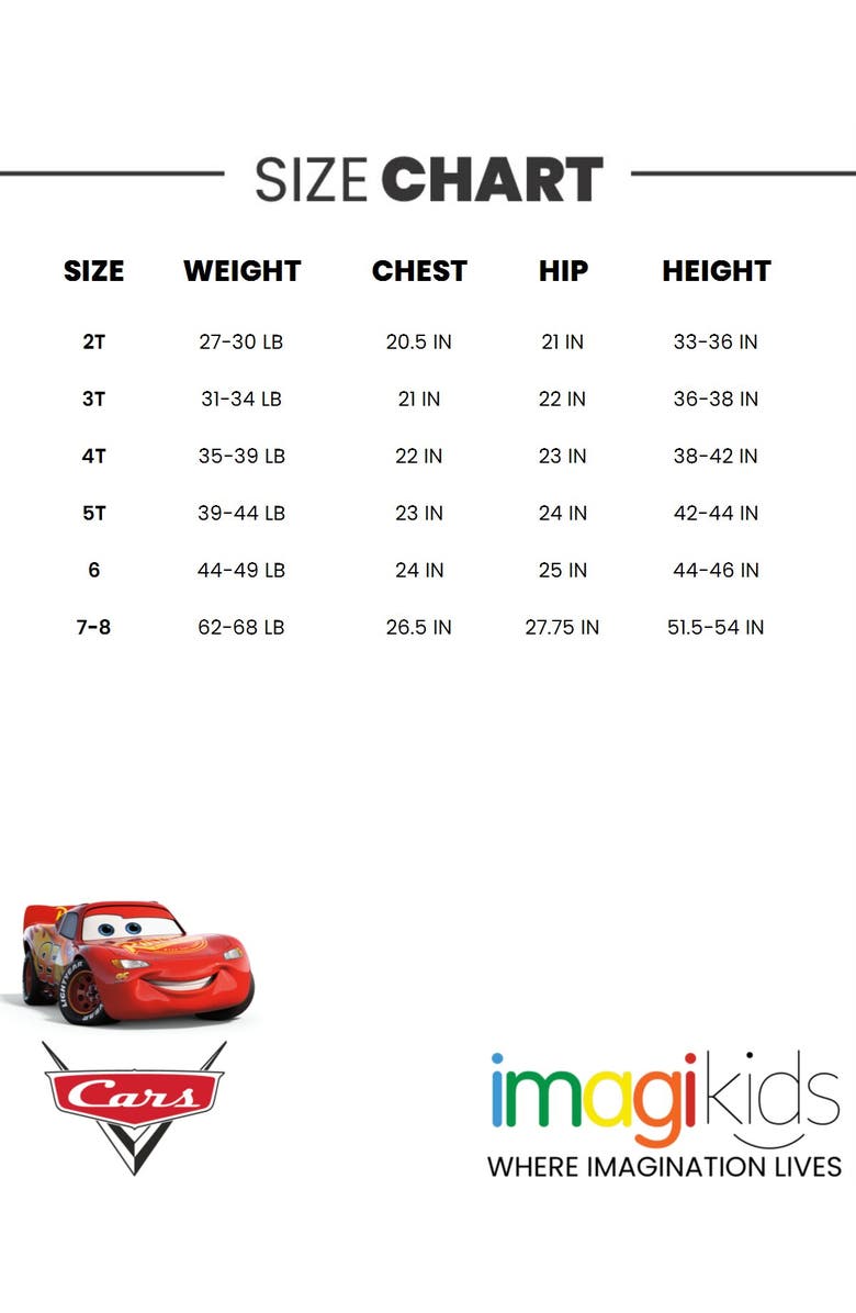 Disney Pixar 2-Piece T-Shirt and Shorts Set, Alternate, color, Checkerboard Mcqueen