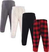 Hudson Baby Quilted Active Jogger Pants 4pk