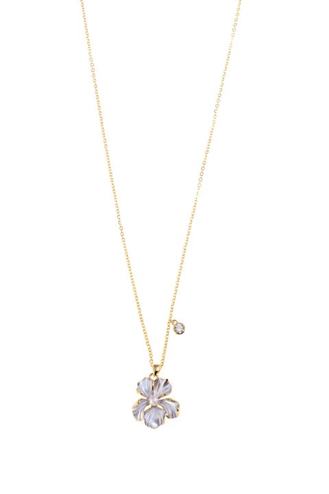 White Flower Necklace