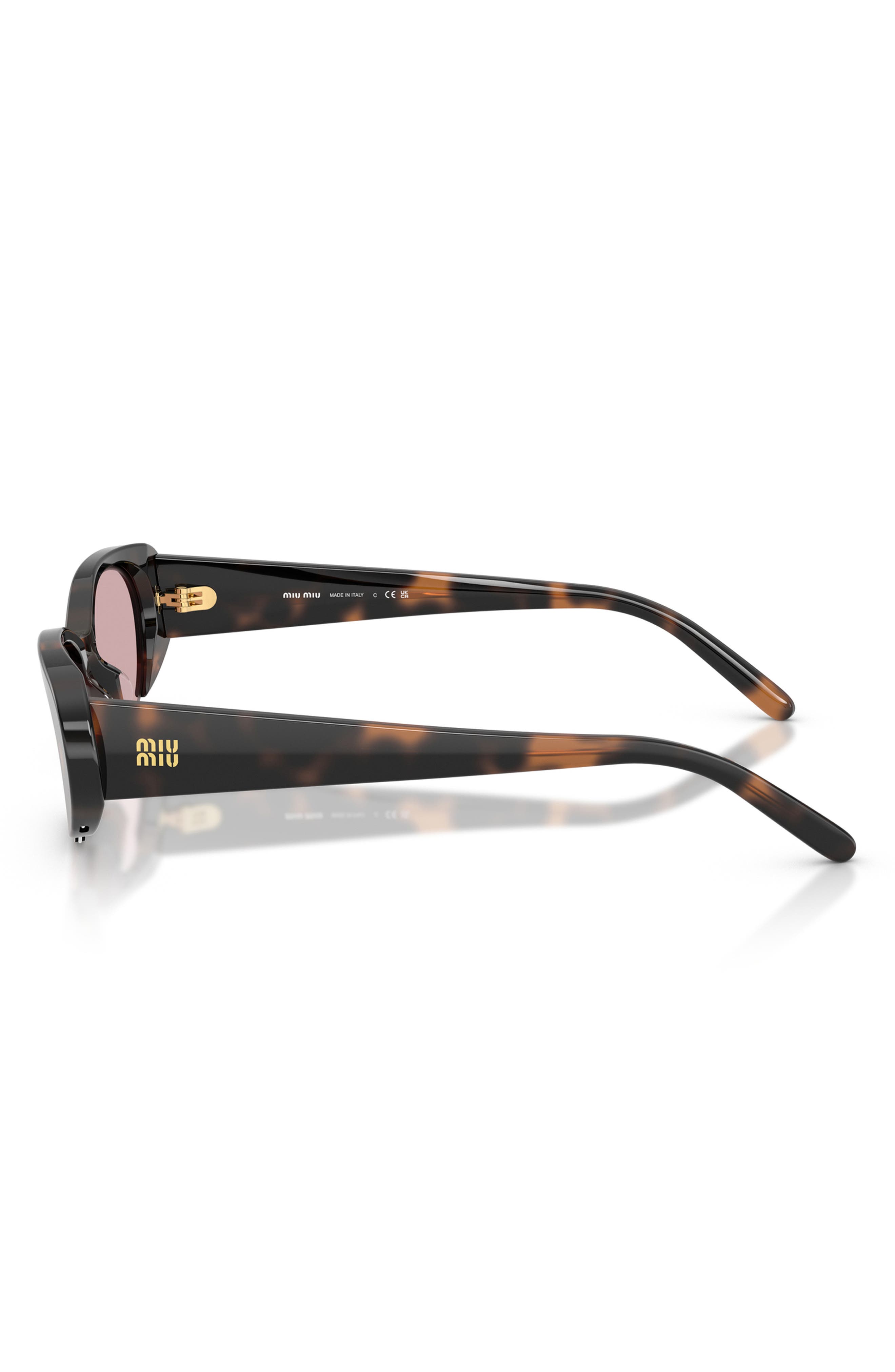 Miu Miu 52mm Gradient Oval Sunglasses (Women) | Nordstrom