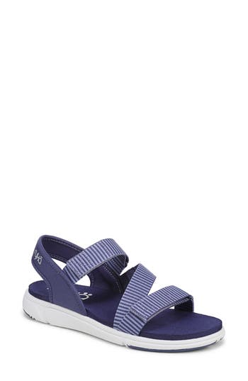 Ryka Women's Manifest Strappy Sport Sandals In Dusk Blue