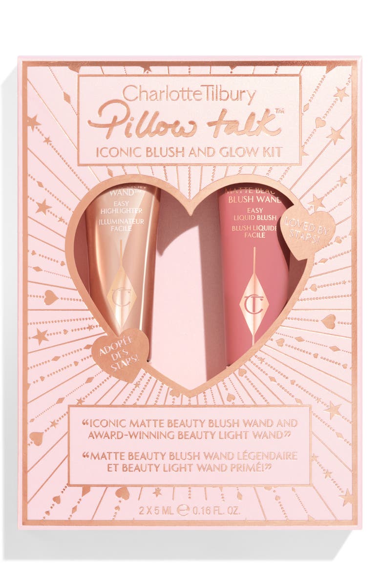 Charlotte Tilbury Pillow Talk Iconic Blush & Glow Kit, Alternate, color,