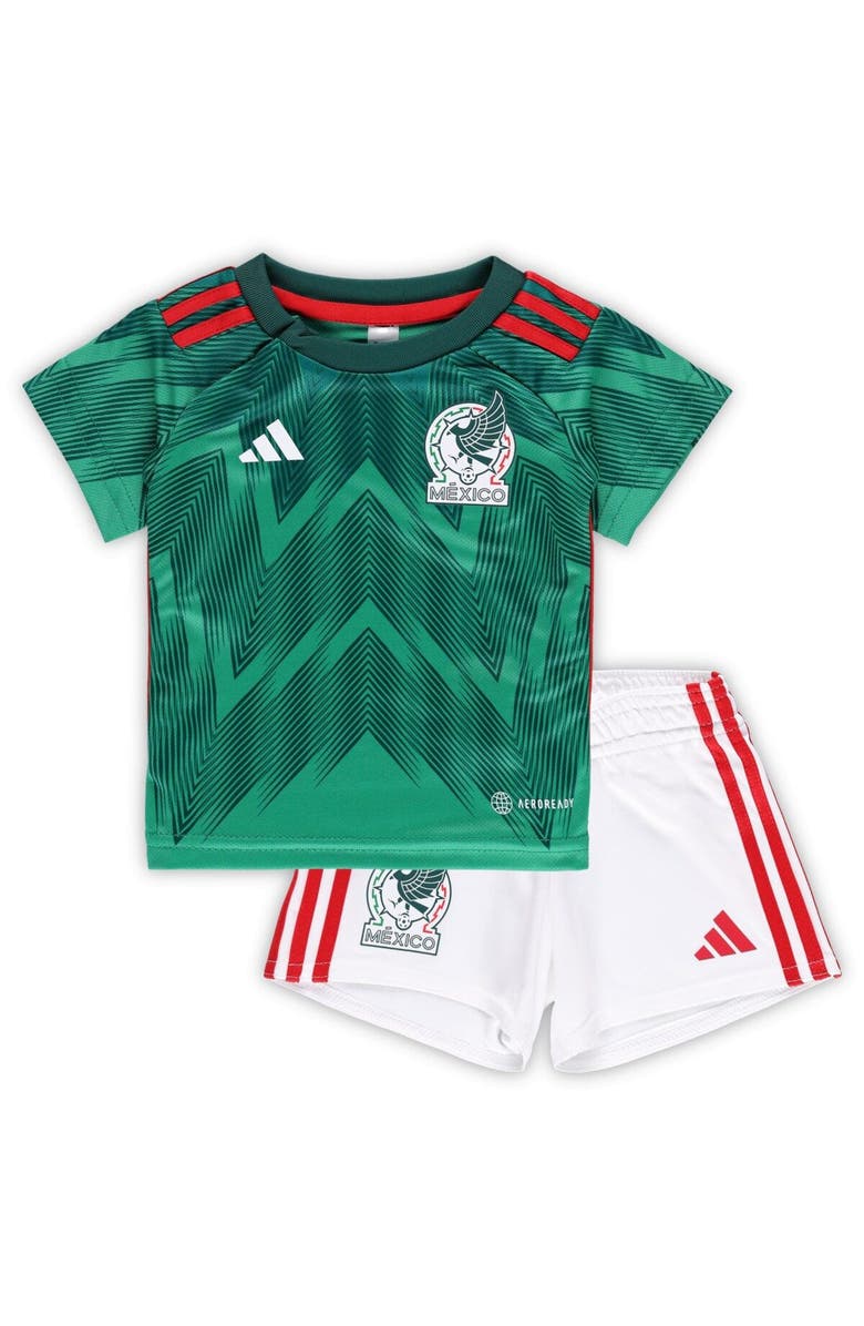 adidas Infant adidas Green Mexico National Team 2022 Home Kit, Main, color,