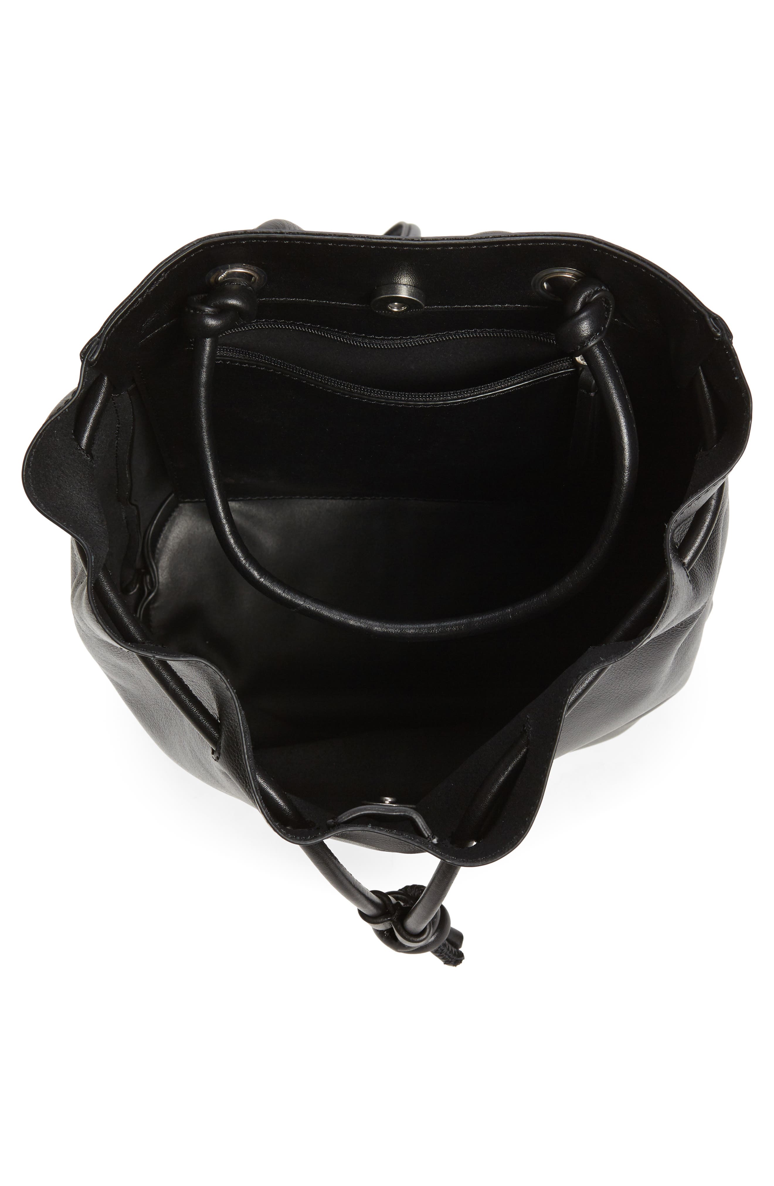 Treasure & Bond Delaney Drawstring Leather Backpack, Alternate, color, 