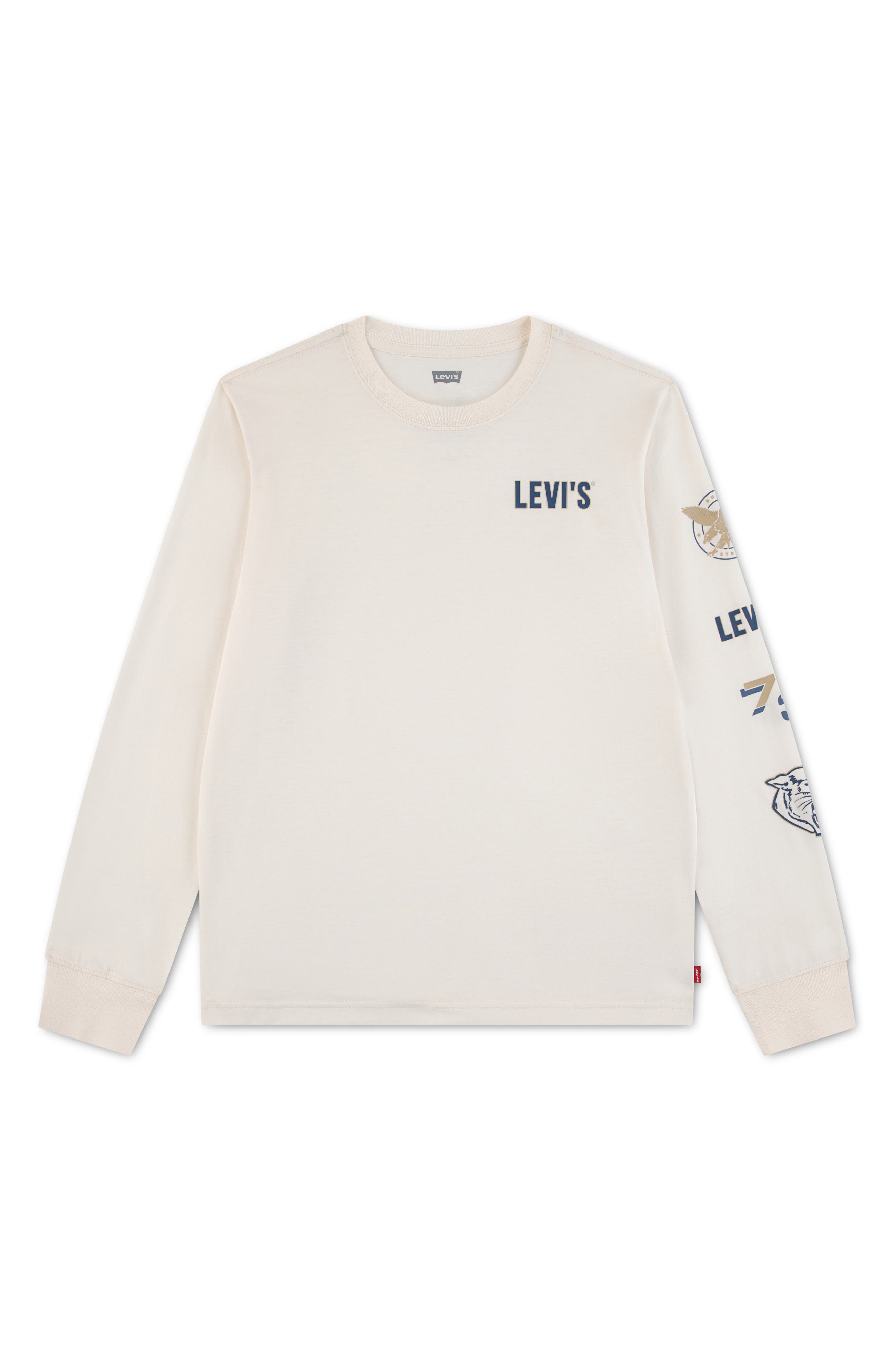 Kids' Collegiate Icons Logo Graphic Long Sleeve T-Shirt