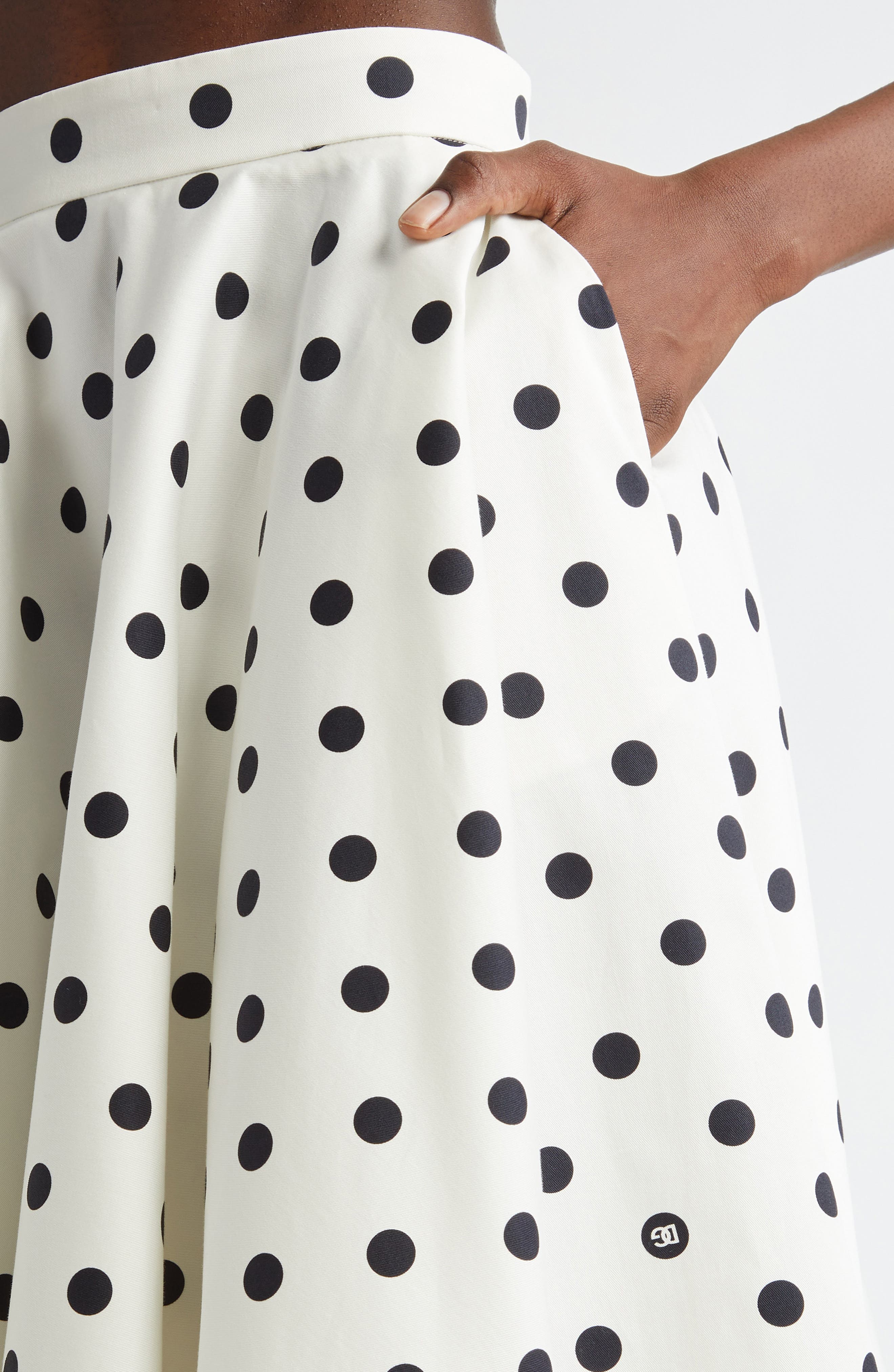 DG Logo Polka Dot Skirt (Women) | Nordstrom