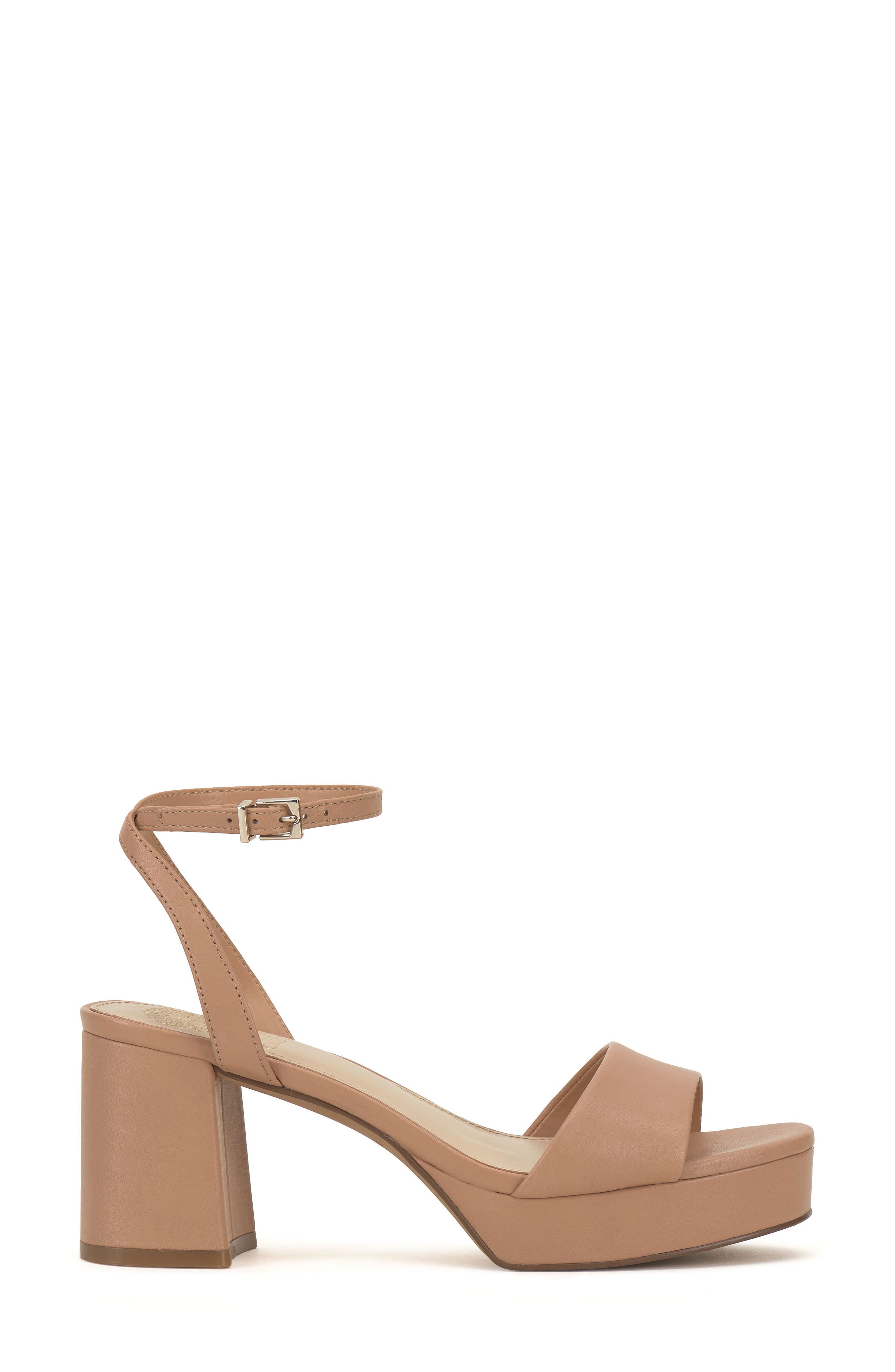 Pendreya Platform Sandal, Alternate, color, SANDSTONE