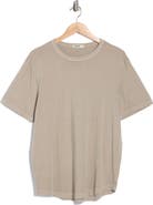 BUCK MASON Pima Cotton Curved Hem T-Shirt