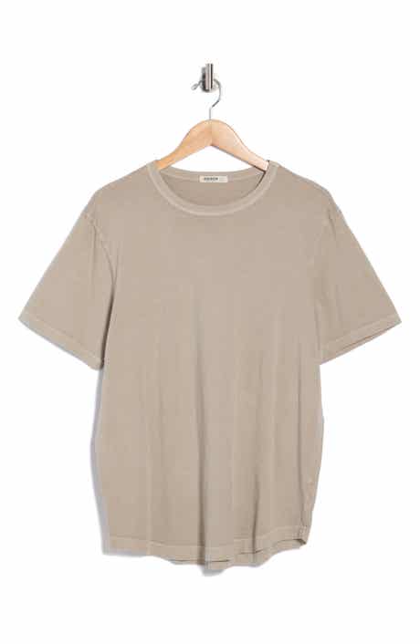 BUCK MASON Pima Cotton Curved Hem T-Shirt