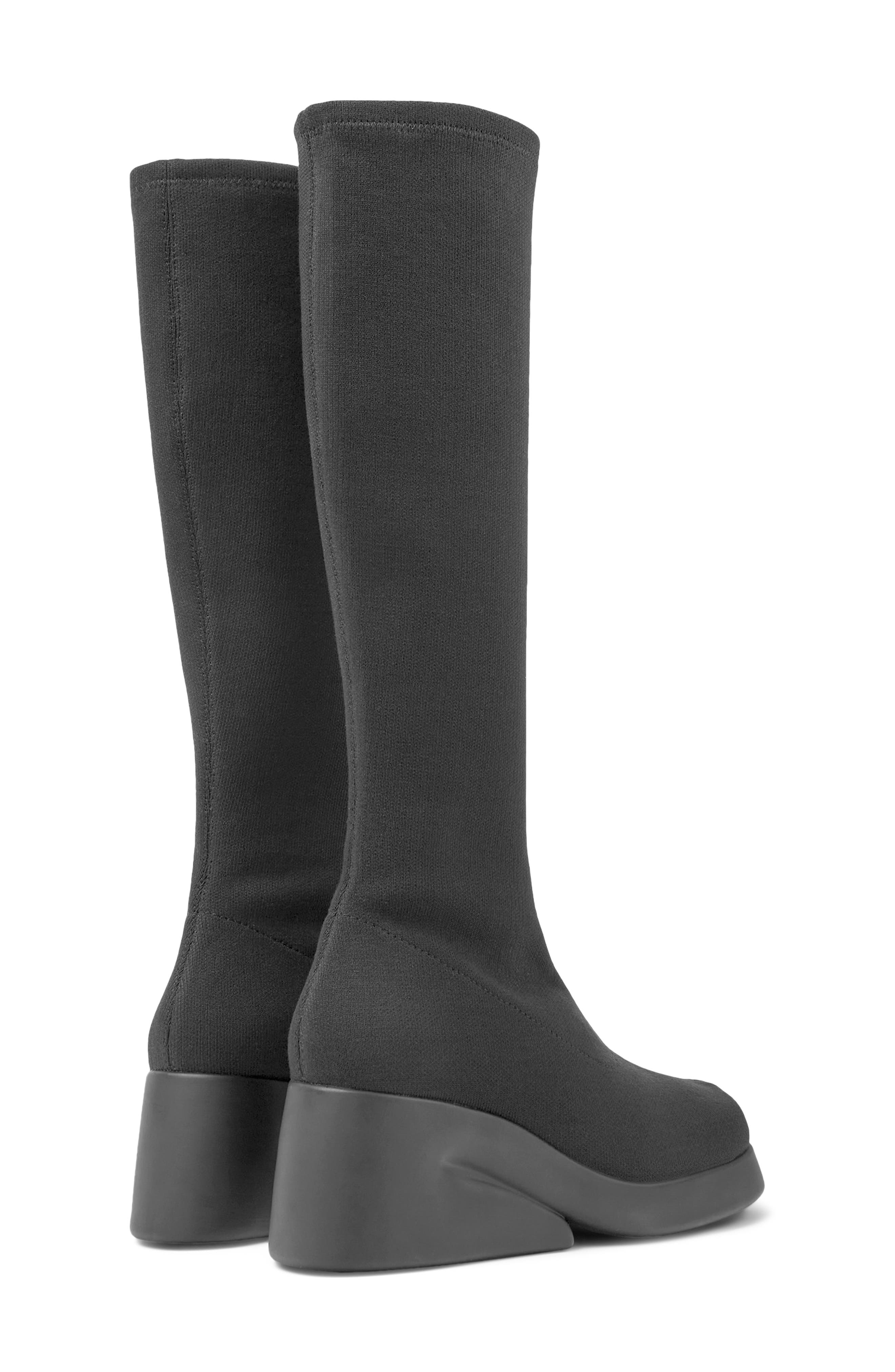 Camper Kaah Knit Tall Boot, Alternate, color, 