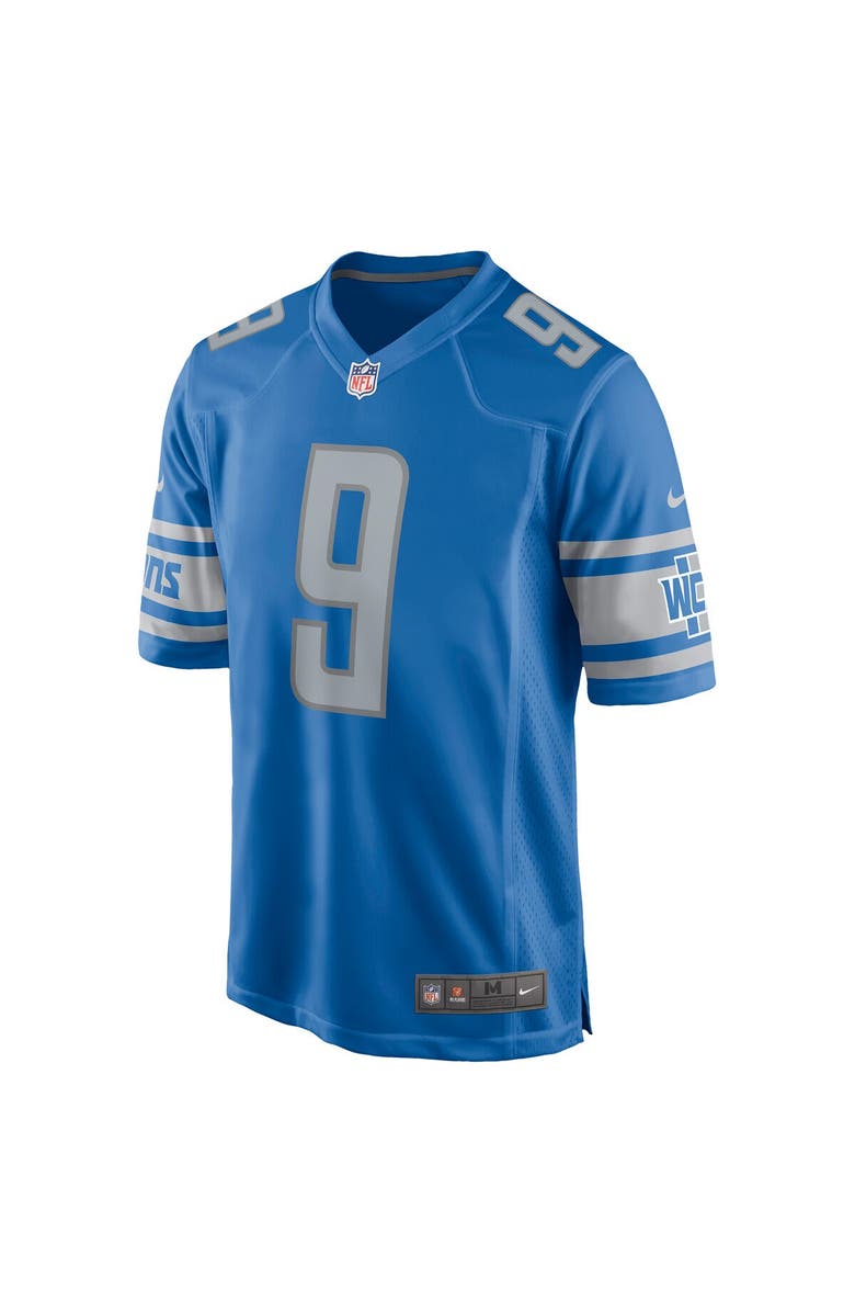Nike Men's Nike Jameson Williams Blue Detroit Lions Player Game Jersey, Alternate, color, 